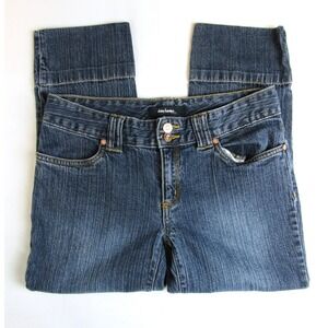 Daisy Fuentes Jeans Reverse Cuffed Capri Women's Size 6